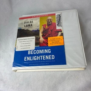Becoming Enlightened by Dalai Lama 8 Audio CD's NYT Best Seller Unabridged - Picture 1 of 14