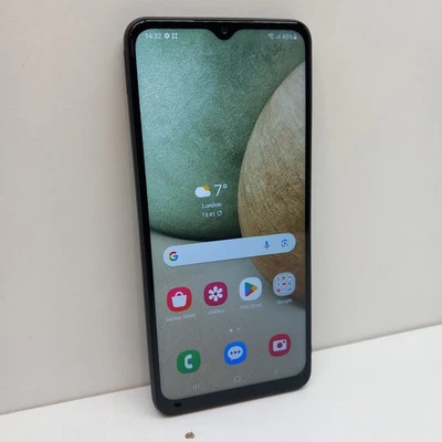 SAMSUNG GALAXY A12 SM-A125F/DSN - 32GB - BLACK (UNLOCKED) (DUAL SIM) SMARTPHONE - Image 1 of 4