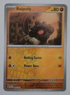 Rolycoly 093/162 Sv05: Temporal Forces Reverse Holo NM - Image 1 of 2