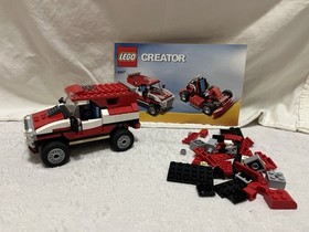 LEGO CREATOR: Super Speedster (5867) Complete missing 1 instruction booklet