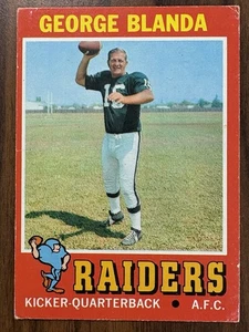 Topps 1971 - George Blanda #39 - Imagen 1 de 2