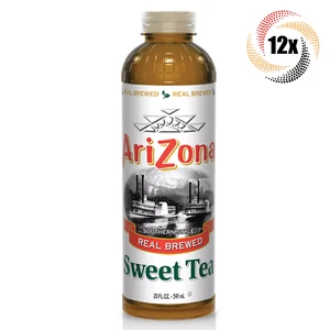 12x Bottles Arizona Real Brewed Sweet Tea Flavor | 20oz | Southern Style - Picture 1 of 1