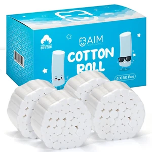 Dealgodon Zahnrollen 200er-Pack Rollen Hochwertige saugfähige Baumwolle - Bild 1 von 7