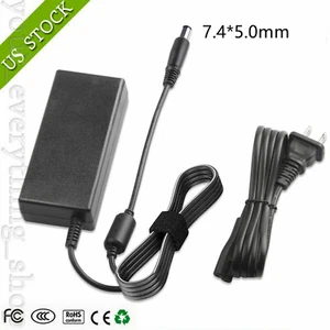 For HP Pavilion DV7 DV6 G6 G7 DV5 DV4 DM4 G62 G72 AC Adapter Power Supply Cord - Picture 1 of 12