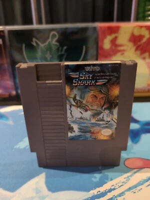 SKY SHARK TAITO NINTENDO NES 1989 LOOSE WORKING TESTED - Image 1 of 2