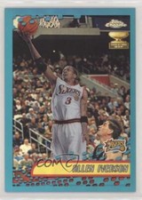 2001-02 Topps Chrome Refractor Allen Iverson #3 HOF
