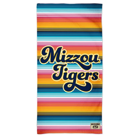 WinCraft Missouri Tigers 30'' x 60'' Lake Vibes Lake Life Beach Towel Cover