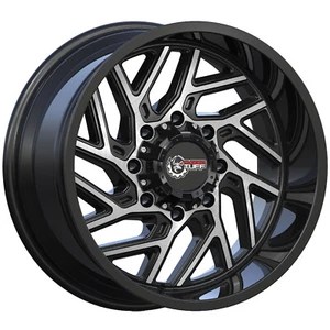 (4) 20" RT828 20x10 Wheels Rims Set 5x4.5 5x5 Fits Wrangler Gladiator Cherokee - Picture 1 of 4