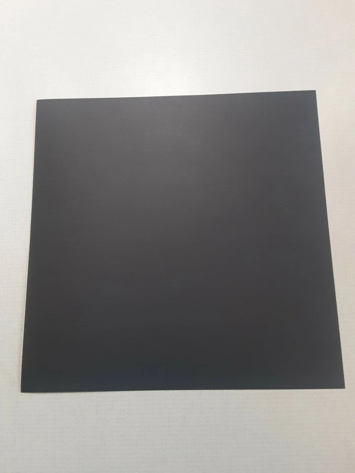 Libro de recortes negro/papel liso artesanía paquete de 50 hojas 12x12 100 lb portada. Pack  Foto 1 de 4