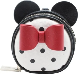 Kate Spade New York Disney X Minnie Mouse Coin Purse White Multi, NEW - Picture 1 of 7