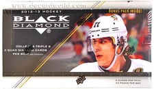 2012/13 Upper Deck Black Diamond Hockey Hobby Box
