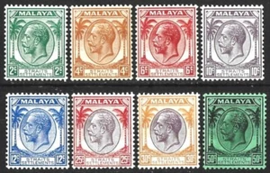 MALESIA / INSEDIAMENTI DELLO STRETTO KGV 1936-37 OTTIME CONDIZIONI - Foto 1 di 1