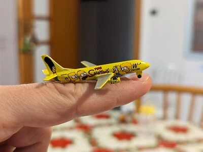 Simpsons modellino aereo B737-300 Western Pacific *RARO* - Immagine 1 di 4
