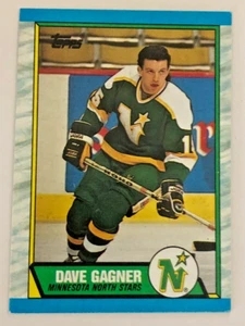 1989-90 Topps #109 Dave Gagner, Minnesota North Star NM - Picture 1 of 2