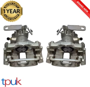 REAR BRAKE CALIPER PAIR FORD TRANSIT 2.2 2.4 MK7 2006-2014 LEFT RIGHT W BRACKETS - Picture 1 of 5