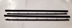 Fits 68 69 70 B-Body Sedan Window Sweeps Fuzzies Whiskers Felts - Picture 1 of 1