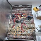 Vintage 1990 Marvel Spider Man 34" x 22" Poster Spider Webs Todd McFarlane