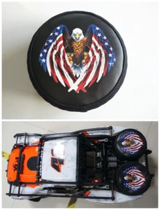 Leather Rainproof Spare Tire Cover (1pc) For UDR Unlimited Desert Racer Traxxas  - Picture 1 of 6