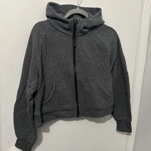 Sudadera con capucha con cremallera completa Lululemon XS/PEQUEÑA -gris - Imagen 1 de 10