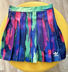 adidas By Pharell Williams Orig Minirock Bunt DE Gr XS 32 Sport Tennis Wie Neu - Bild 1 von 10