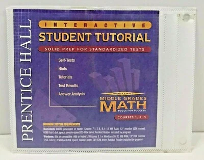  Prentice Hall Advanced Algebra Interactive Student Tutorial Version 1.1 CD-ROM - Image 1 of 3