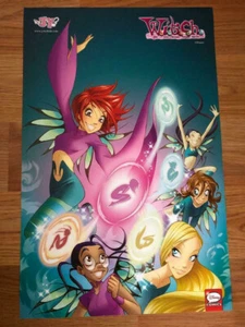 Comic Con Yen Press 2019 NYCC Disney Witch W.I.T.C.H. Póster - Imagen 1 de 1