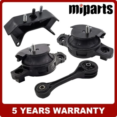 Engine AND Trans Mount Set 4PCS Fit For 2016-2017 Subaru Crosstrek 2.0L GAS Auto - Image 1 of 4