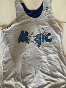 Vintage Champion Orlando Magic XL Reversible White w/Blue Practice Jersey. Used - Picture 1 of 7