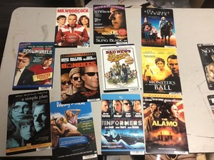 8 x 5.5 inch DVD Backer cards. MINI POSTERS BILLY BOB THORNTON movie. Film.