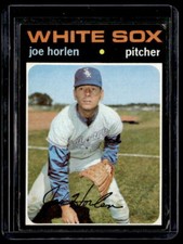 1971 Topps #345 Joe Horlen Chicago White Sox EX Baseball Card *A30