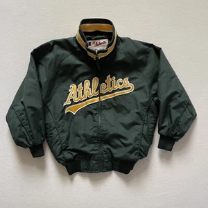 Vintage Oakland Athletics A's Jacket Youth Small Authentic Collection Majestic - Picture 1 of 9