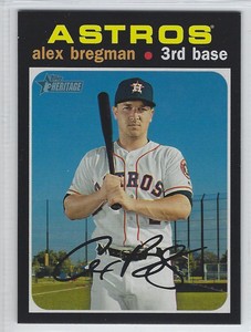 2020 Topps Heritage Alex Bregman #453 READ&SAVE
