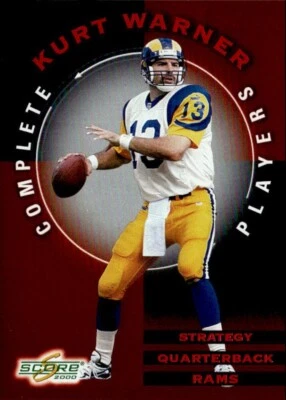 2000 Score Complete Players #CP12 - Kurt Warner - Image 1 of 2