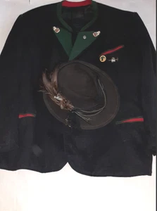 Vintage Traditional Forester or Hunter Jacket with hat - Picture 1 of 12