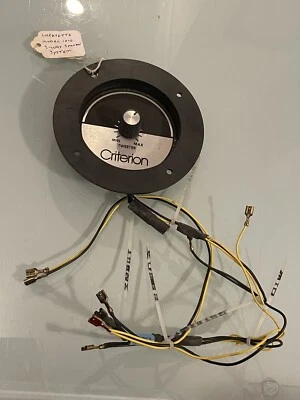 Potenciómetro Potenciómetro Tweeter Altavoz Criterion De Colección - Lafayette 1010 Foto 1 de 4