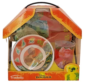 Dinosauri Disney "Set Pranzo 3 Pezzi: Piatto Piano, Fondo e Bicchiere" - Imagen 1 de 7
