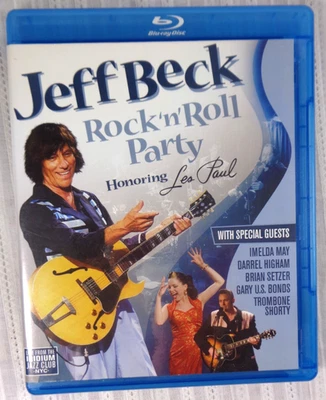 Jeff Beck Rock 'n' Roll Party Honoring Les Paul Blu-ray Brian Setzer Excellent! - Image 1 of 3
