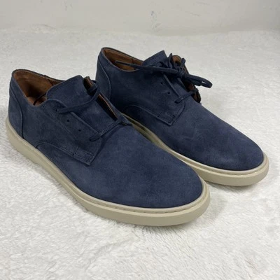 Мужские кроссовки Allen Edmonds «HENDERSON» Derby на шнуровке 9,5 D темно-синие замшевые - Изображение 1 из 4