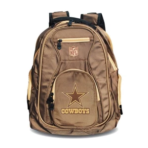 Dallas Cowboys Backpack | Dallas Cowboys Laptop Backpack- Desert Sand - Picture 1 of 4