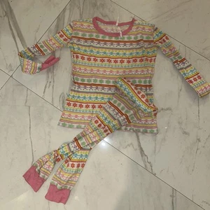 Pijama Térmico De Colección VICTORIA'S SECRET Para Mujer Arco Iris Calavera Isla Justa Y2K Talla S - Imagen 1 de 4