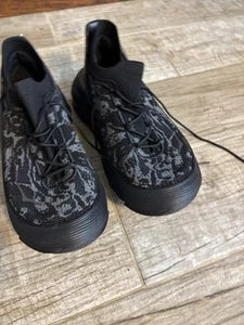 1169150-CRBN Hoka Restore Chukka TS Carbon Black Black Men 7 Women 8 - Picture 1 of 10