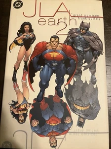 JLA Earth 2 HARDCOVER First Printing Grant Morrison Frank Quitely DC Comics - Picture 1 of 4
