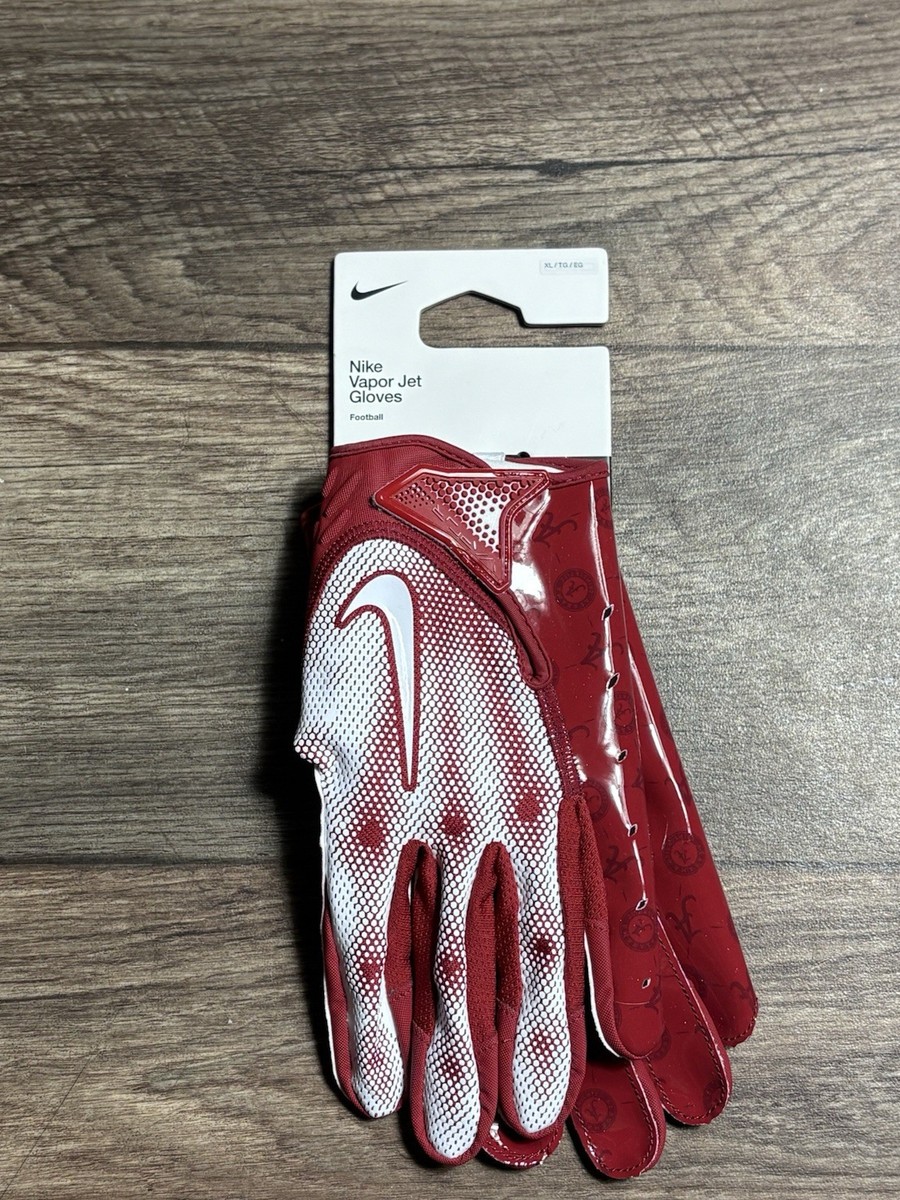 NIKE VAPOR JET 2 アラバマ アメフト グローブ XLサイズ【新品 NIKE VAPOR JET 2 アラバマ アメフト グローブ XLサイズ【新品