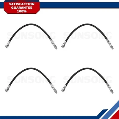 4 mangueras de freno delanteras traseras Sunsong para GMC 100 GMC 100-22 GMC 100-24 Foto 1 de 4