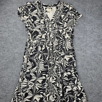 Maeve Anthropologie Cassandra Dress Womens Large Floral Boho Maxi Flutter Sleeve - Image 1 of 4