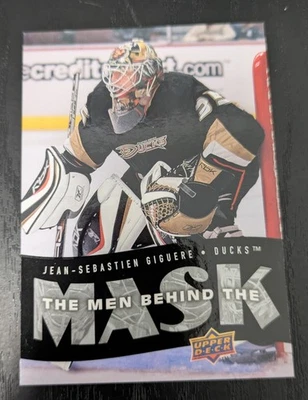 Jean-Sebastien Giguere 2007-08 Upper Deck The Men Behind The Mask Insert # BM5 - Image 1 of 2