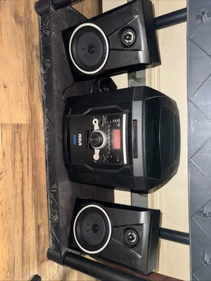 RCA 5-Disc CD Changer Home Stereo System AM/FM Radio Aux In RS22162 W/ Speakers - Image 1 of 4