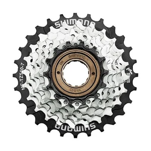 cassetta pignoni a filetto mf-tz510-7 7v 14-28d SH-EMFTZ5107428 SHIMANO cassetta - Foto 1 di 1