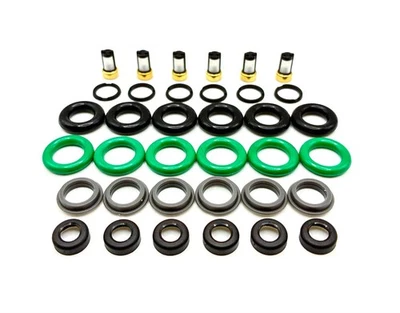 Kit de junta tórica de reparación de inyector para Volvo V60 2015-2016 3,0 L 6 cilindros se adapta a 30777502 Foto 1 de 4