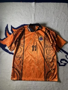 Vintage 90s Rare Netherlands Orange Soccer Football Jersey Men’s Size Large!!!!! - Bild 1 von 7